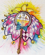 Philadelphia Mummer Watercolor